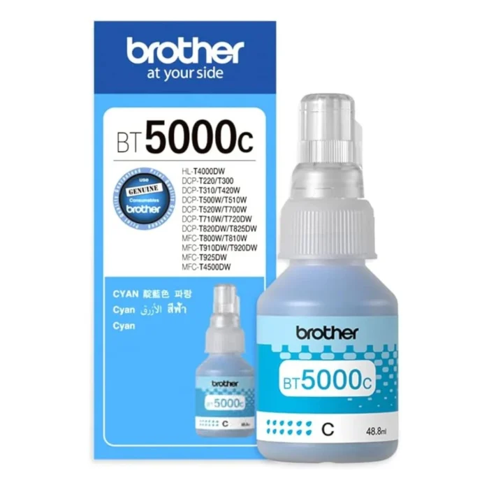 BROTHER-BT-5000C-Ink-1 BROTHER Ink หมึกพิมพ์สีฟ้า BT-5000C (ฺBlue)