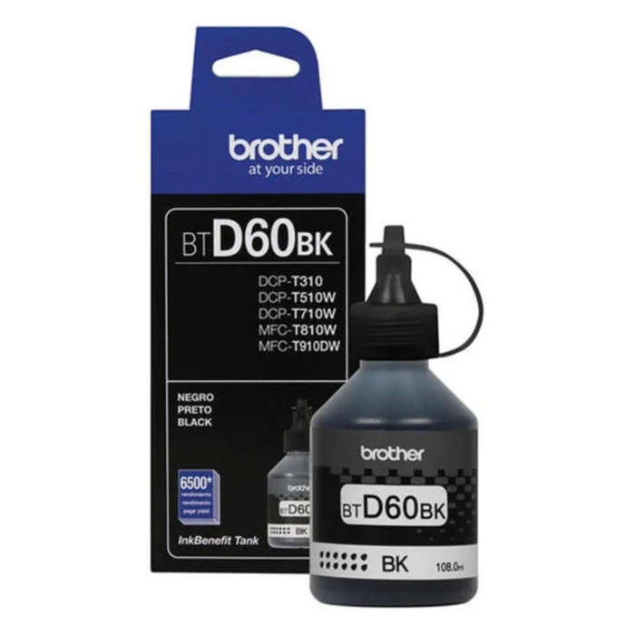 BROTHER Ink หมึกพิมพ์สีดำ BT-D60BK (ฺBlack)