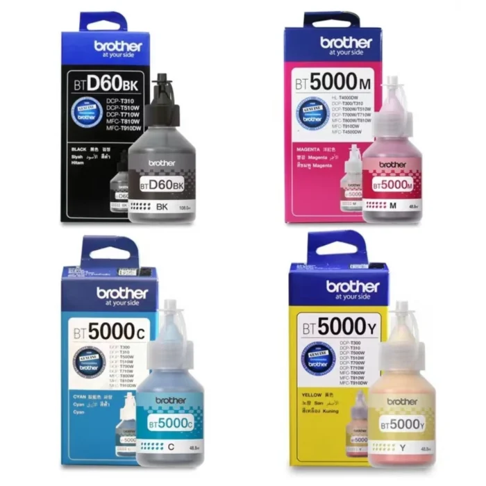 BROTHER-BT-Ink-2 BROTHER Ink หมึกพิมพ์สีชมพู BT-5000M (ฺMagenta)