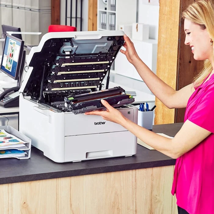 BROTHER Laser Drum ตลับชุดดรัมเครื่องปริ้นเลเซอร์ 4 สี DR-351CL (ฺColor)