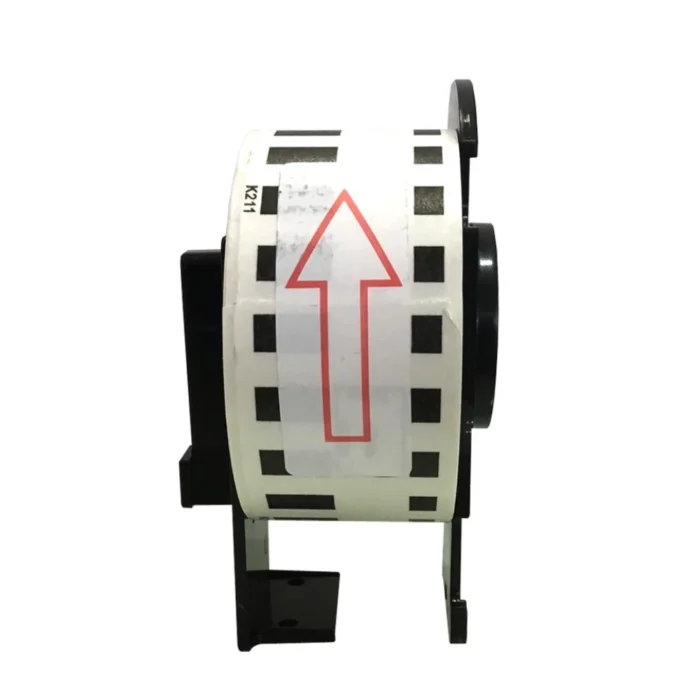 Brother-DK-22211-3 BROTHER เทปกระดาษต่อเนื่องพื้นขาว ขนาด 29 มม. DK-22211 (ชนิดม้วน)