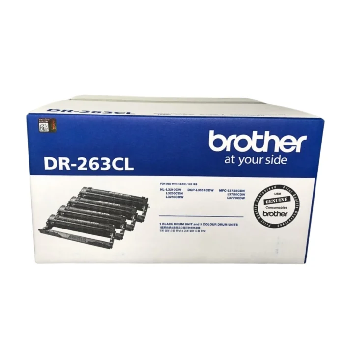 BROTHER Laser Drum ตลับชุดดรัมเครื่องปริ้นเลเซอร์  DR-263CL