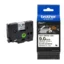 Brother-HSE-221E-1 BROTHER เทปพิมพ์อักษรสีดำ พื้นขาว ขนาด 9 มม. HSE-221E (เทปแบบท่อหด)