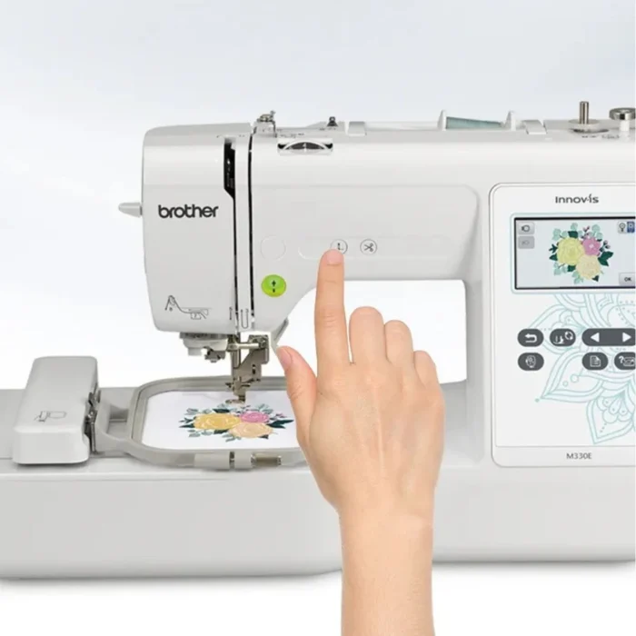 BROTHER จักรปักลายอัตโนมัติ ปักเสื้อนักเรียน โลโก้ M330E