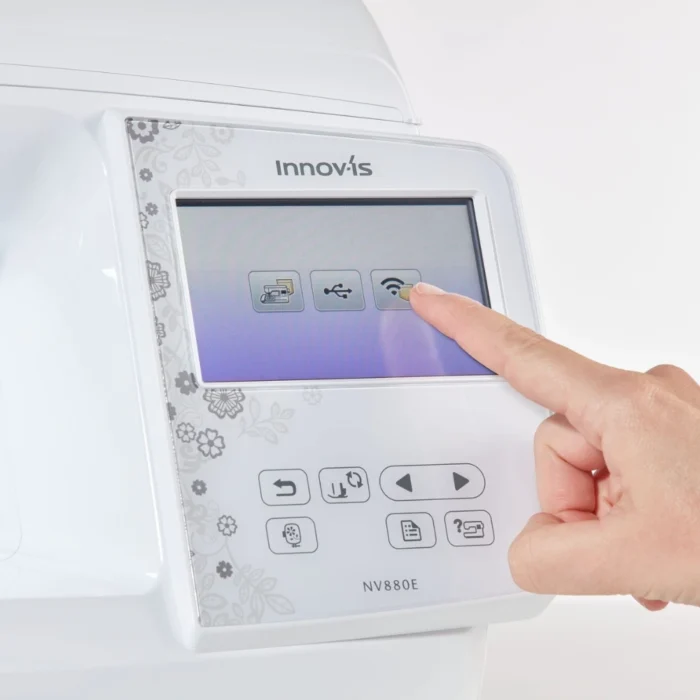 BROTHER จักรปักลายอัตโนมัติ ปักเสื้อนักเรียน โลโก้ NV880E