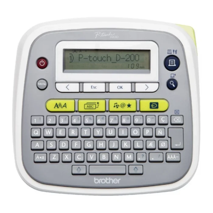 BROTHER เครื่องพิมพ์ฉลาก เครื่องปริ้นสติ๊กเกอร์ PT-D200