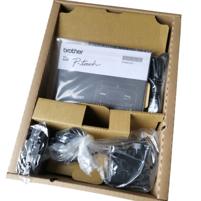 BROTHER เครื่องพิมพ์ฉลาก เครื่องปริ้นสติ๊กเกอร์ PT-D460BT