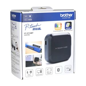BROTHER เครื่องพิมพ์ฉลากแบบพกพา PT-P710BT