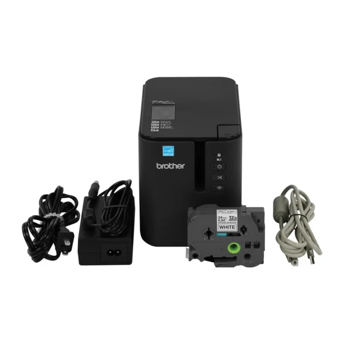 Brother-PT-P900W-2 BROTHER เครื่องพิมพ์ฉลากระบบไดเร็ค เทอร์มอล PT-P900W