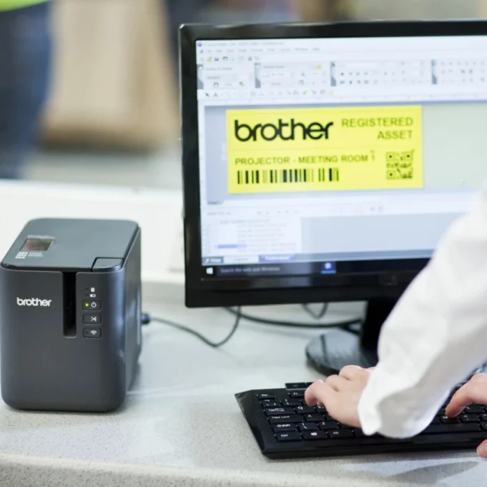 Brother-PT-P900W-5 BROTHER เครื่องพิมพ์ฉลากระบบไดเร็ค เทอร์มอล PT-P900W