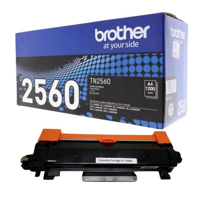 BROTHER Toner Laser ตลับหมึกพิมพ์เลเซอร์สีดำ TN-2560 (ฺBlack)