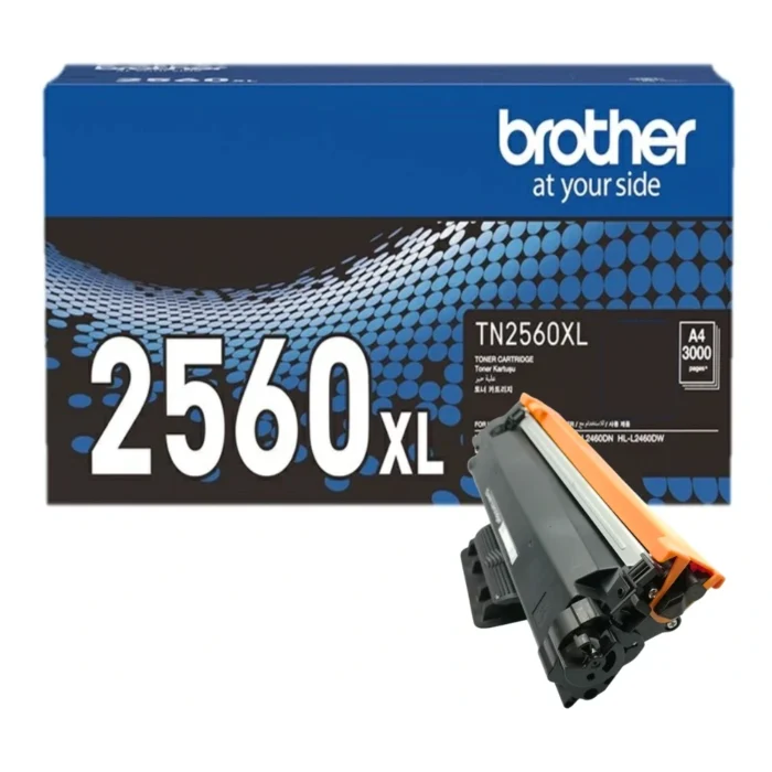 Brother-TN-2560XL-1 BROTHER Toner Laser ตลับหมึกพิมพ์เลเซอร์สีดำ TN-2560XL (ฺBlack)