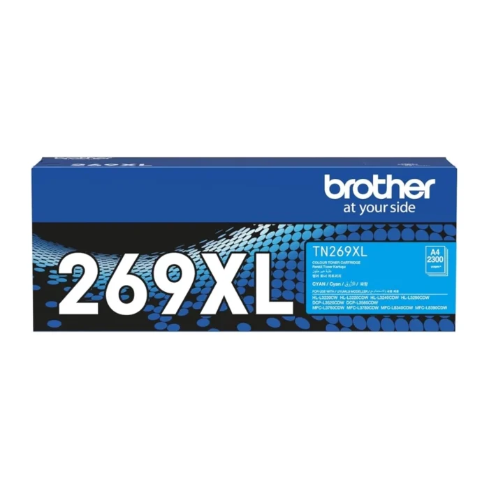 BROTHER Toner Laser ตลับหมึกพิมพ์เลเซอร์สีฟ้า TN-269XLC (ฺBlue)