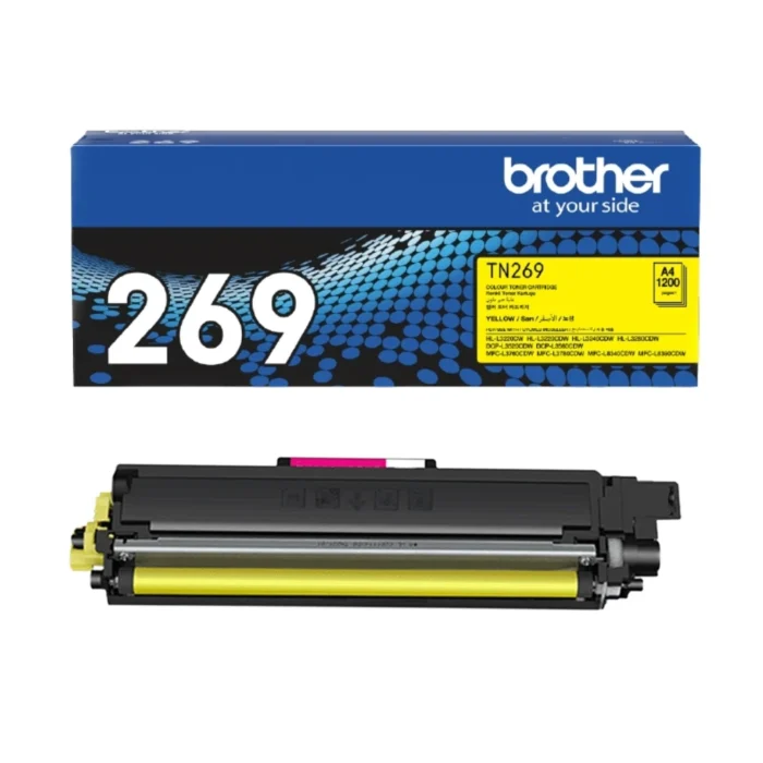 Brother-TN-269Y BROTHER Toner Laser ตลับหมึกพิมพ์เลเซอร์สีเหลือง TN-269Y (ฺYellow)