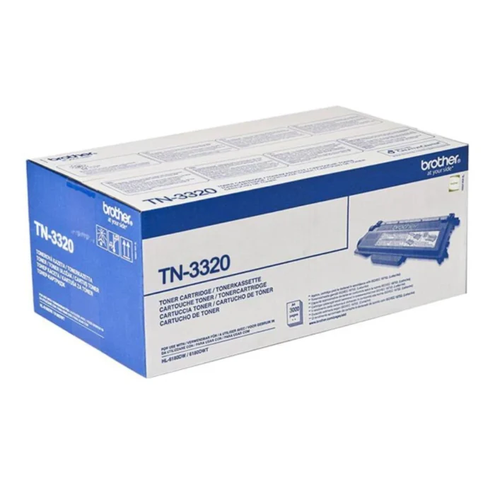 BROTHER Toner Laser ตลับหมึกพิมพ์เลเซอร์สีดำ TN-3320 (ฺBlack)