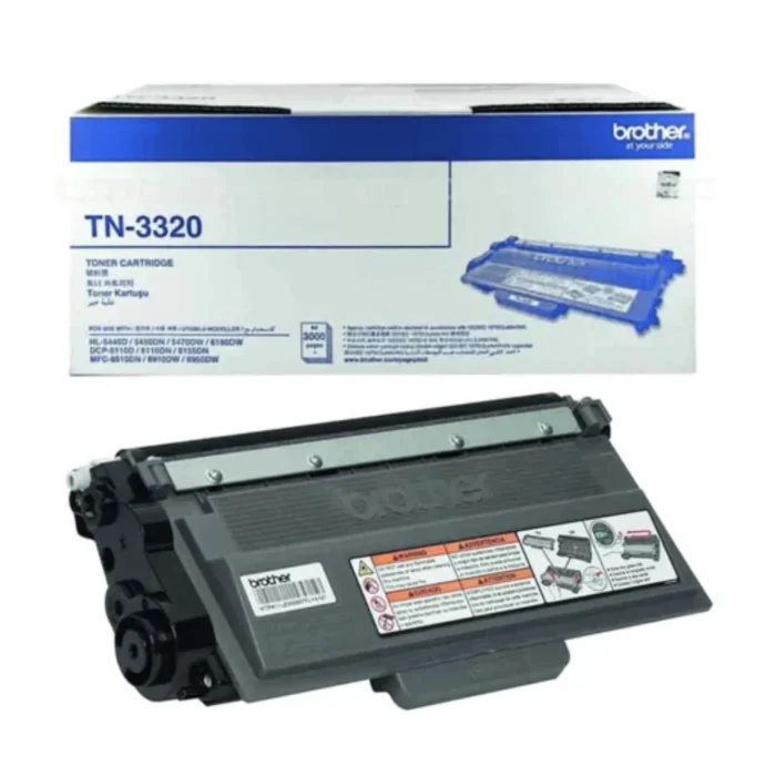 BROTHER Toner Laser ตลับหมึกพิมพ์เลเซอร์สีดำ TN-3320 (ฺBlack)
