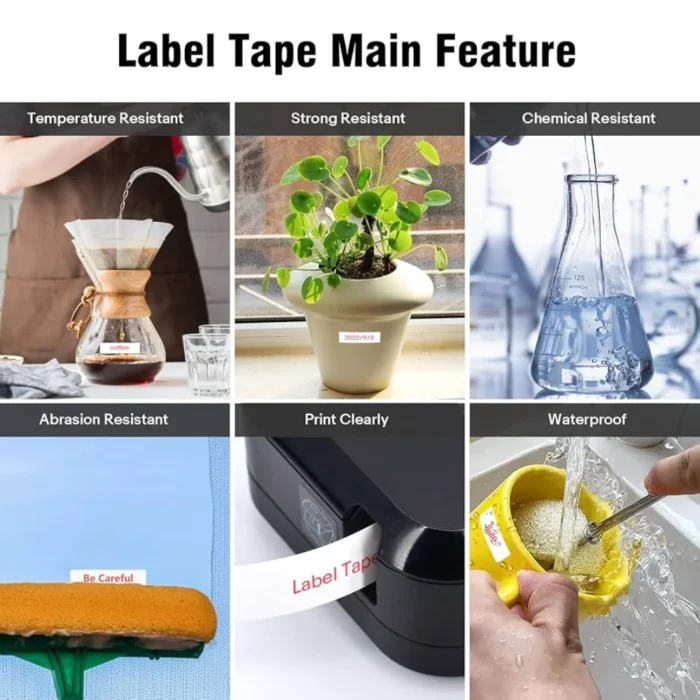 Brother-TZE-161-4 BROTHER เทปพิมพ์อักษรสีดำ พื้นขาว ขนาด 36 มม. TZE-261