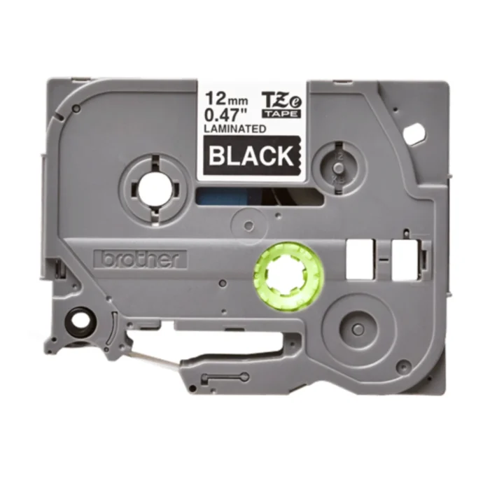 Brother-TZE-335-2 BROTHER เทปพิมพ์อักษรสีดำ พื้นขาว ขนาด 12 มม. TZE-335