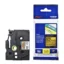 Brother-TZE-PR831-1 BROTHER เทปพิมพ์อักษรสีดำ พื้นทอง ขนาด 12 มม. TZE-PR831 (มีกากเพชร)