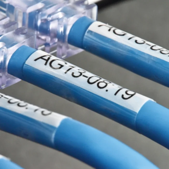 Brother-TZE-SL251-3 BROTHER เทปพิมพ์อักษรสีดำ พื้นขาว ขนาด 36 มม. TZE-SL261 (มาร์คติดสายไฟ)