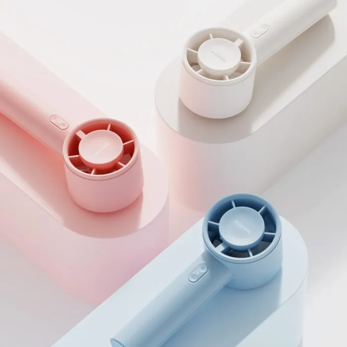 aisolove-f01-handheld-fan-pink-2 AISOLOVE F01 Handheld Fan พัดลมมือถือ สีชมพู