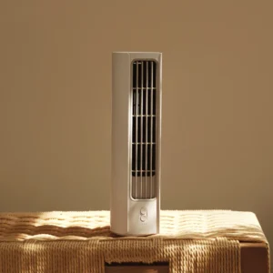 AISOLOVE F9 Tower Fan พัดลมตั้งโต๊ะทรงทาวเวอร์ สีขาว