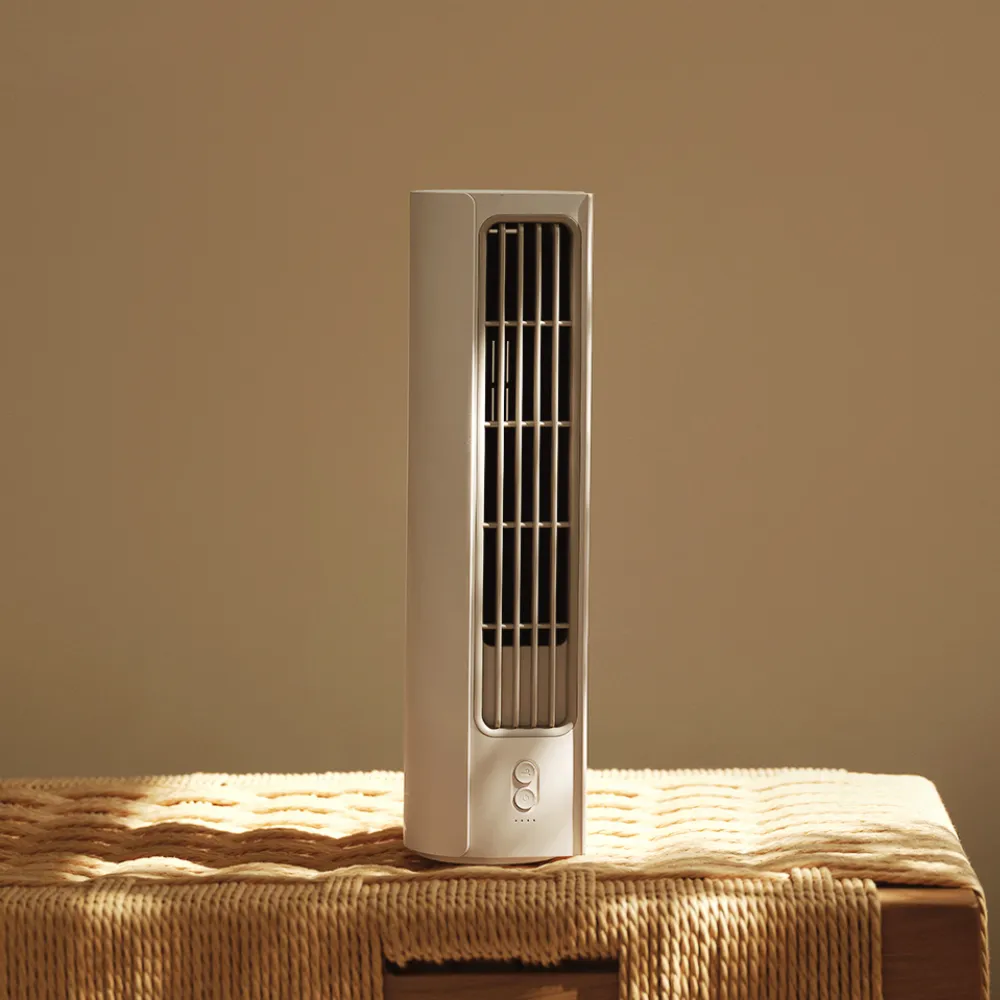 aisolove-f9-tower-fan-white-1 AISOLOVE F9 Tower Fan พัดลมตั้งโต๊ะทรงทาวเวอร์ สีขาว