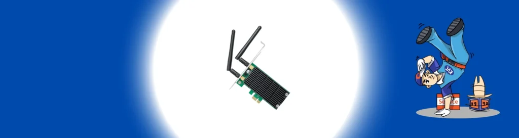 การ์ด Wi-Fi PCIe / การ์ดแลนไร้สาย PCIe สต๊อกใหม่ %currentyear% ที่เควีซี คอมพิวเตอร์