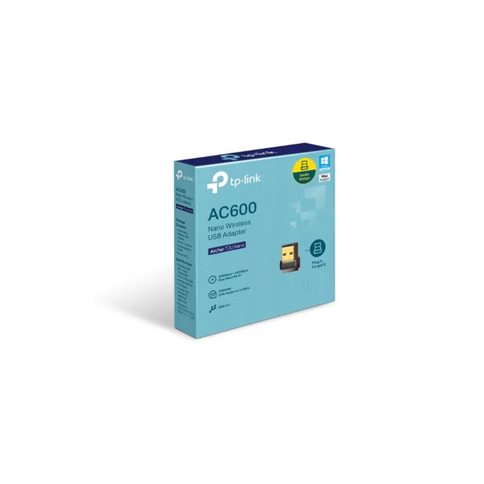tp-link-archer-t2u-nano-wireless-usb-adapter-ac600-4 TP-LINK (Archer T2U Plus) อะแดปเตอร์ USB Wi-Fi AC600 Dual Band