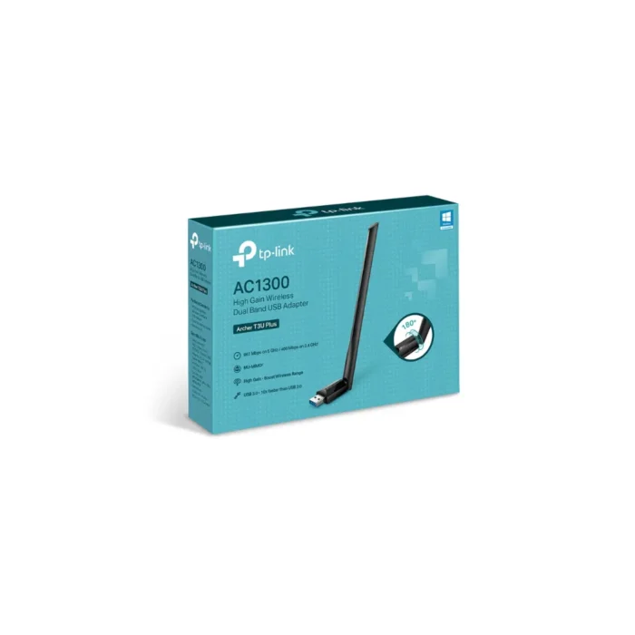 tp-link-archer-t3u-nano-wireless-usb-adapter-ac1300-4-1 TP-LINK (Archer T3U PLUS) อะแดปเตอร์ USB Wi-Fi AC1300 Dual Band High Gain