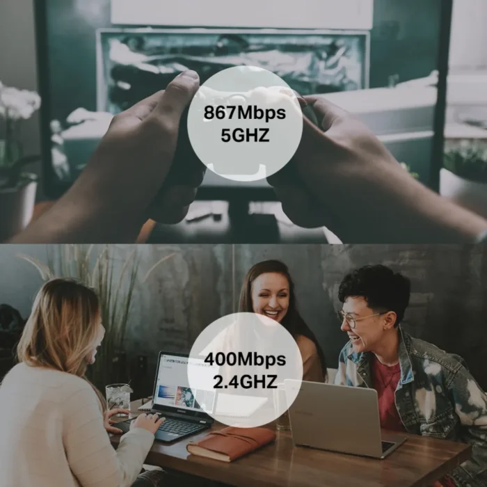 TP-LINK (Archer T3U) อะแดปเตอร์ USB Wi-Fi AC1300 Dual Band