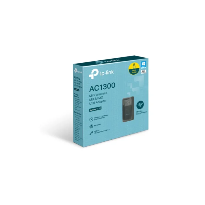 TP-LINK (Archer T3U) อะแดปเตอร์ USB Wi-Fi AC1300 Dual Band