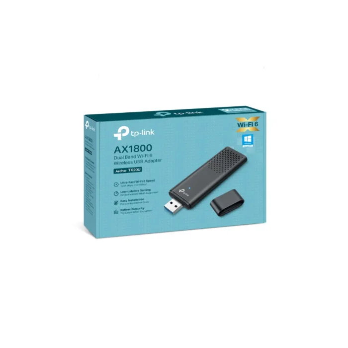 tp-link-archer-tx20u-ax1800-dual-band-wifi-6-4 TP-LINK (Archer TX20U) อะแดปเตอร์ USB Wi-Fi AX1800 Dual Band Wi-Fi 6