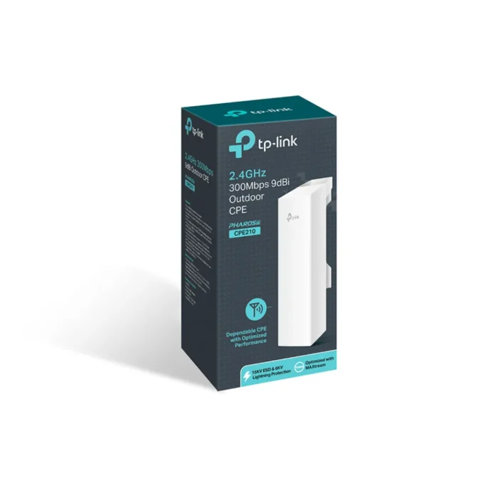 tp-link-cpe210-outdoor-wireless-n300-4 TP-LINK Access Point (CPE210) Outdoor Wireless N300 (2.4GHz) 9dBi