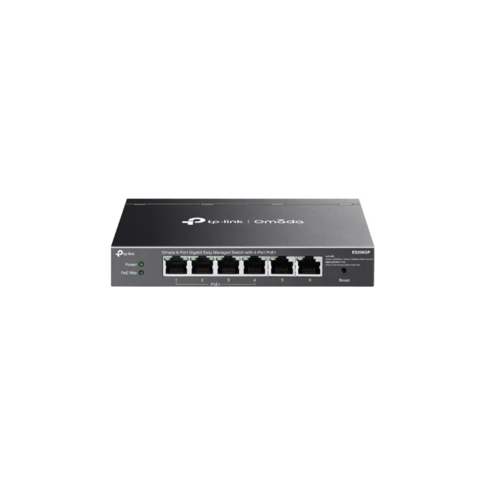 TP-Link ES206GP Omada 6-Port Gigabit Easy Managed Switch with 4-Port PoE+