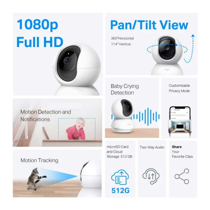 tp-link-tapo-c200-camera-wifi-hd-2 TP-LINK TAPO-C200 Camera WiFi HD