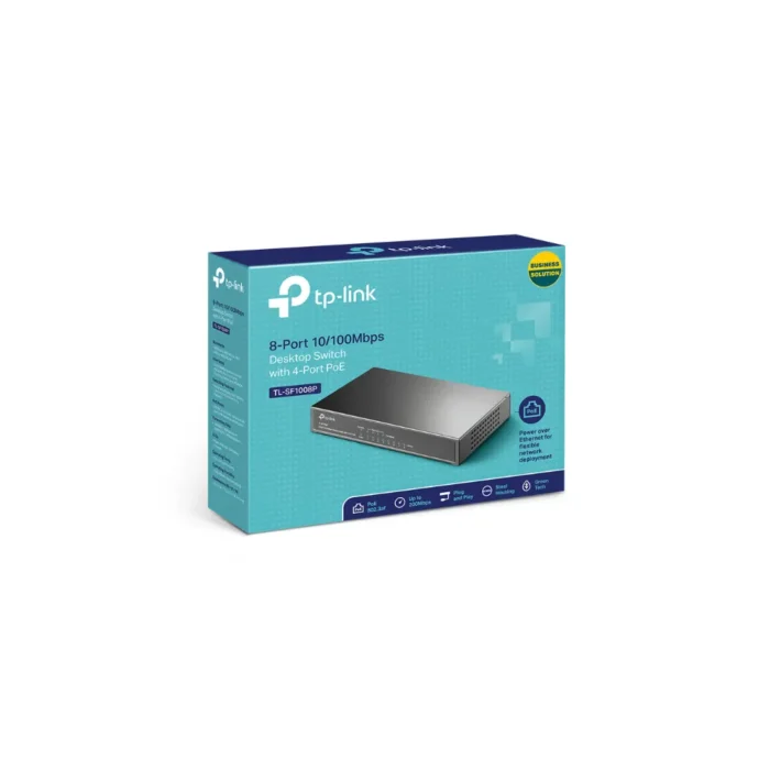 tp-link-tl-sf1008p-sw-hub-8-port-10-100-4 TP-LINK SW HUB 8 Port 10/100 (TL-SF1008P)