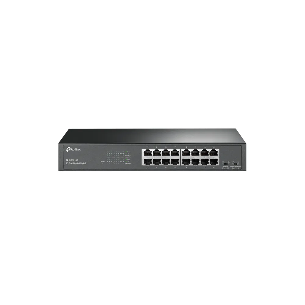 tp-link-tl-sg1016d-v12-gigabit-switching-hub-16-port-1 TP-LINK TL-SG1016D V12 (11") Gigabit Switching Hub 16 Port