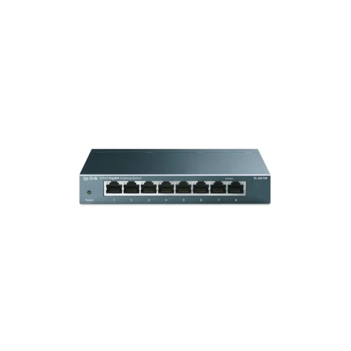 TP-LINK (TL-SG108) 8 Port Gigabit Switching Hub