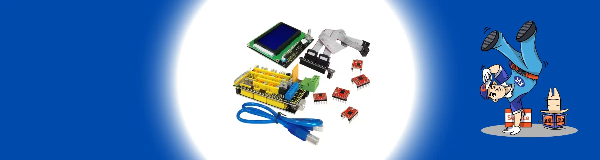 อะไหล่เครื่องพิมพ์ 3 มิติ สต๊อกใหม่ปี %currentyear% | เควีซี คอมพิวเตอร์