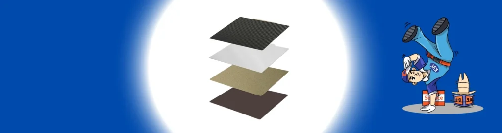 แผ่นรองพิมพ์ 3 มิติ แบบแม่เหล็ก PEI สองด้าน พื้นผิวเรียบและมีเท็กซ์เจอร์ ช่วยให้ชิ้นงานยึดเกาะดี สต๊อกล่าสุด %currentyear% ที่ เควีซี คอมพิวเตอร์