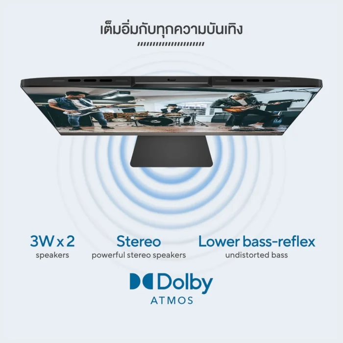 ASUS M3702WFAK-BPE015WA AMD R5-7520U 04 คอมพิวเตอร์ออลอินวัน ASUS M3702WFAK-BPE015WA AMD R5-7520U 16G 512G จอสวย 27 นิ้ว