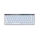 ASUS M603 Falchion LowProfile RX Blue 01 คีย์บอร์ดไร้สาย สีขาว ภาษาอังกฤษ ASUS M603 Falchion Low Profile RXBlue Keyboard (พิมพ์แล้วมีเสียงคลิก และได้แรงต้าน 2 จังหวะ)