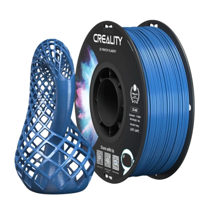 CR-ABS-Blue-1.75mm-1KG-01 เส้นพลาสติก 3D สีฟ้า Creality CR-ABS Blue 1.75mm 1KG
