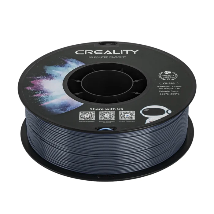 เส้นพลาสติก 3D สีเทา Creality CR-ABS Grey 1.75mm 1KG