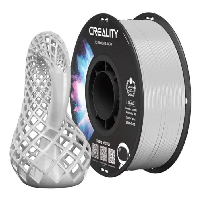 เส้นพลาสติก 3D สีขาว Creality CR-ABS White 1.75mm 1KG