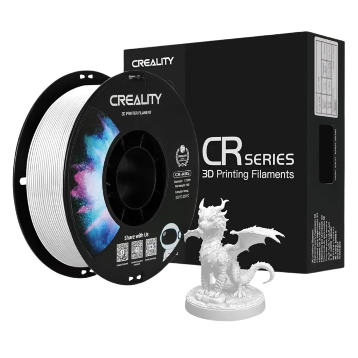 เส้นพลาสติก 3D สีขาว Creality CR-ABS White 1.75mm 1KG
