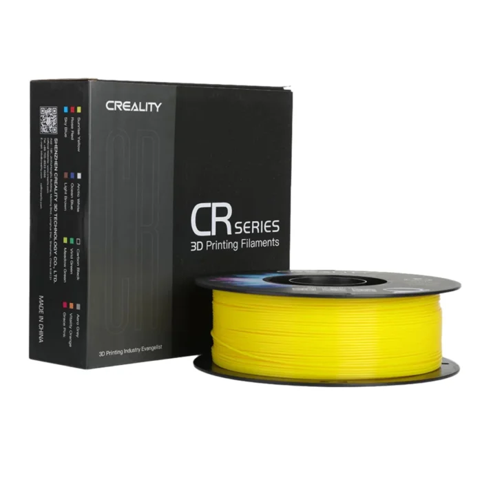 CR-PETG-Filament-Yellow-1.75mm-1KG-02 เส้นพลาสติก 3D สีเหลือง Creality CR-PETG Filament Yellow 1.75mm 1KG