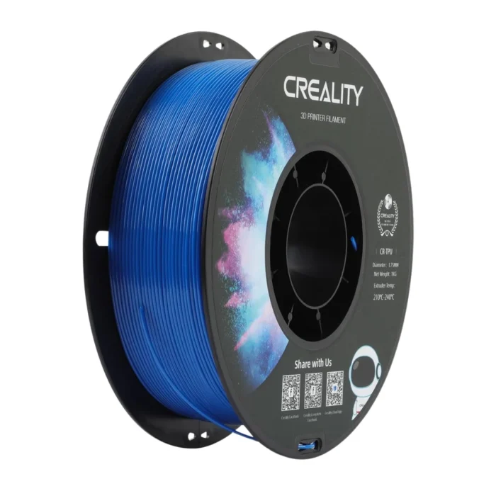 เส้นพลาสติก 3D สีฟ้า Creality CR-TPU Blue 1.75mm 1KG