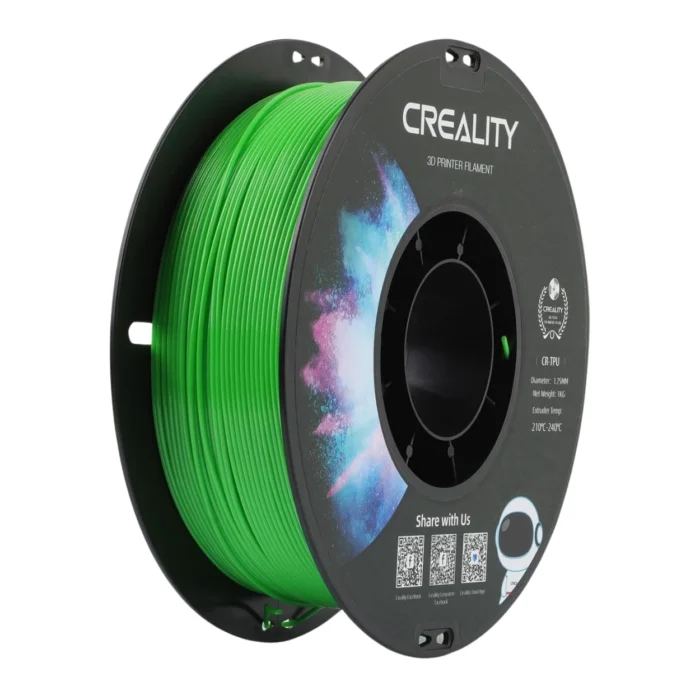 CR-TPU-Green-1.75mm-1KG-02 เส้นพลาสติก 3D สีเขียว Creality CR-TPU Green 1.75mm 1KG